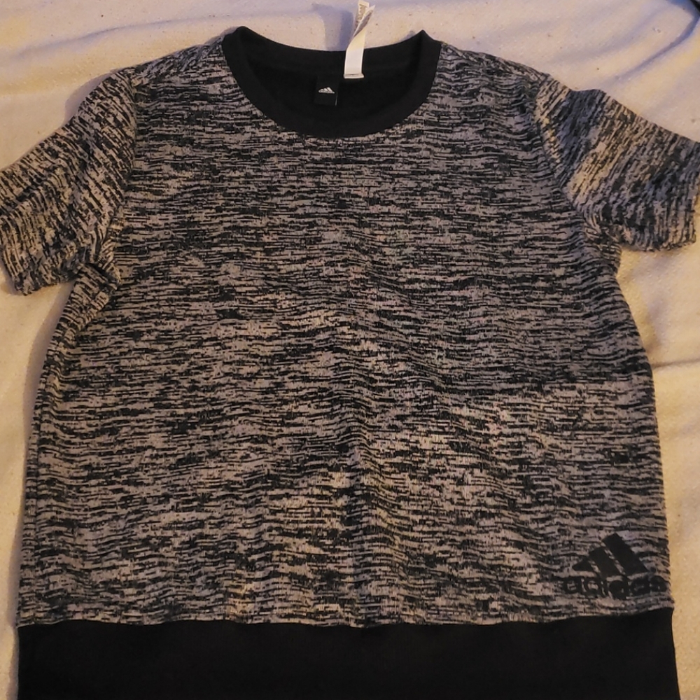 Adidas workout shirt (womans)